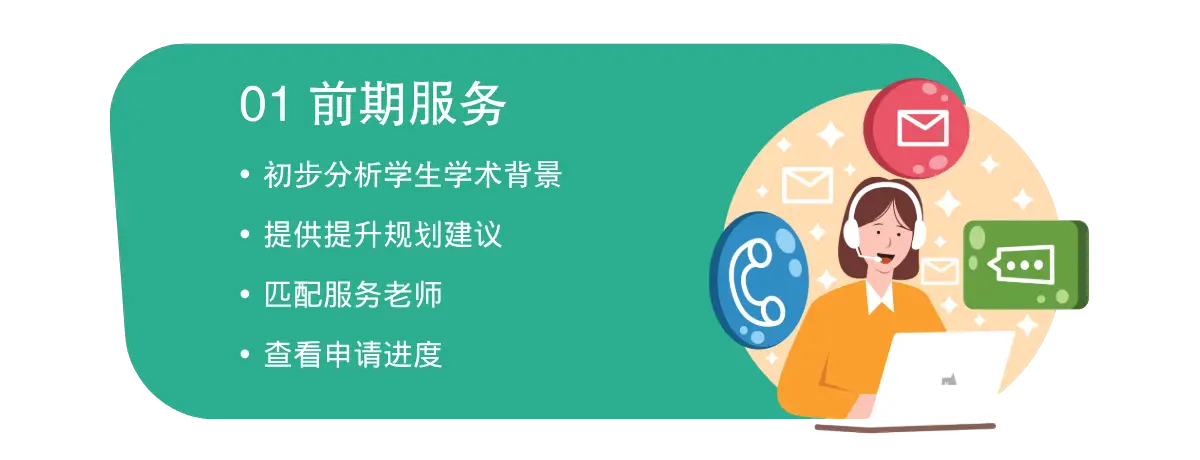 新加坡留学的前期服务